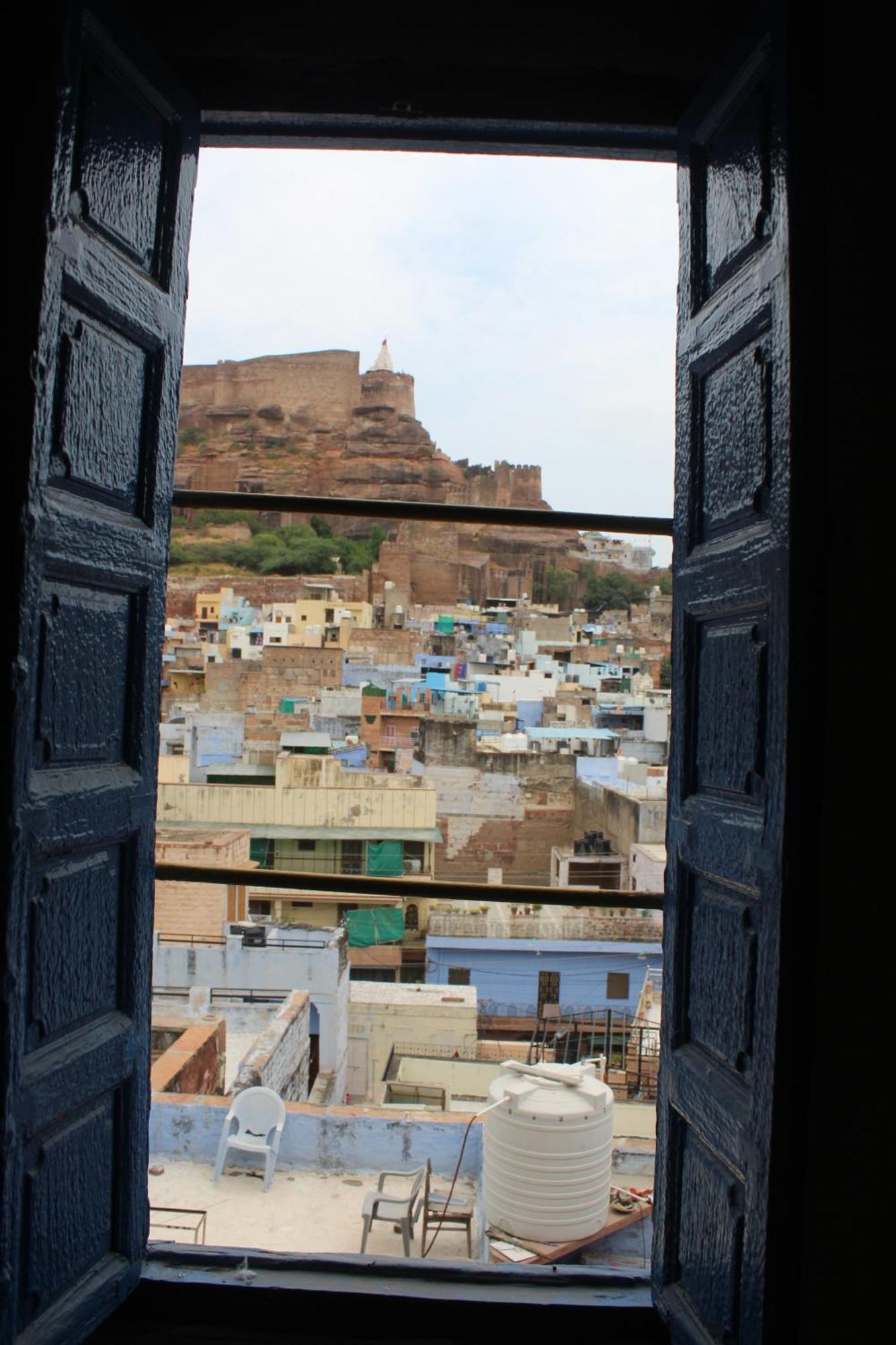 Отель Castle View Haveli Джодхпур Экстерьер фото