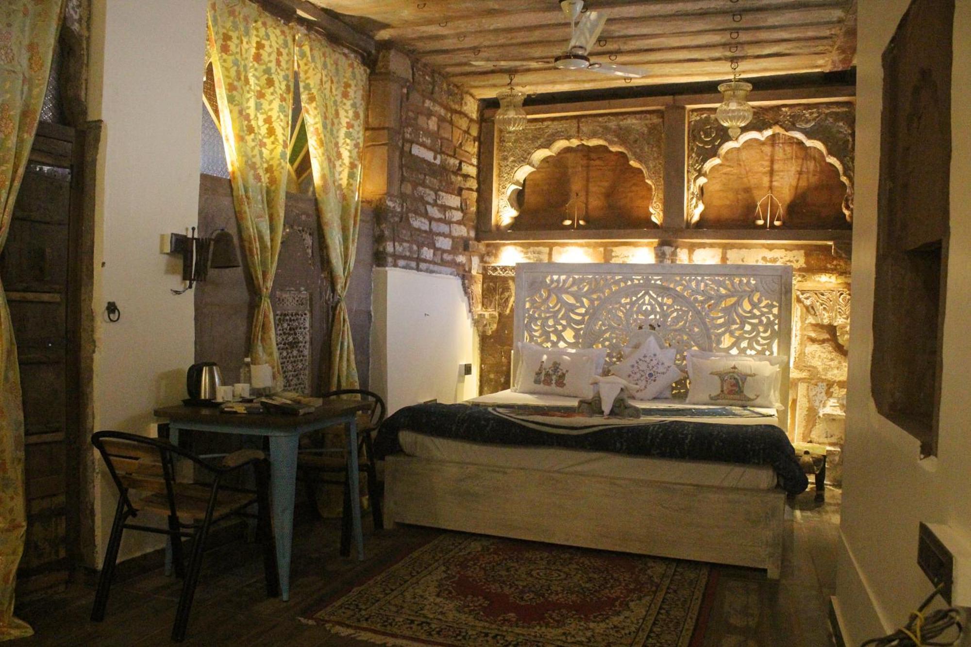 Отель Castle View Haveli Джодхпур Экстерьер фото