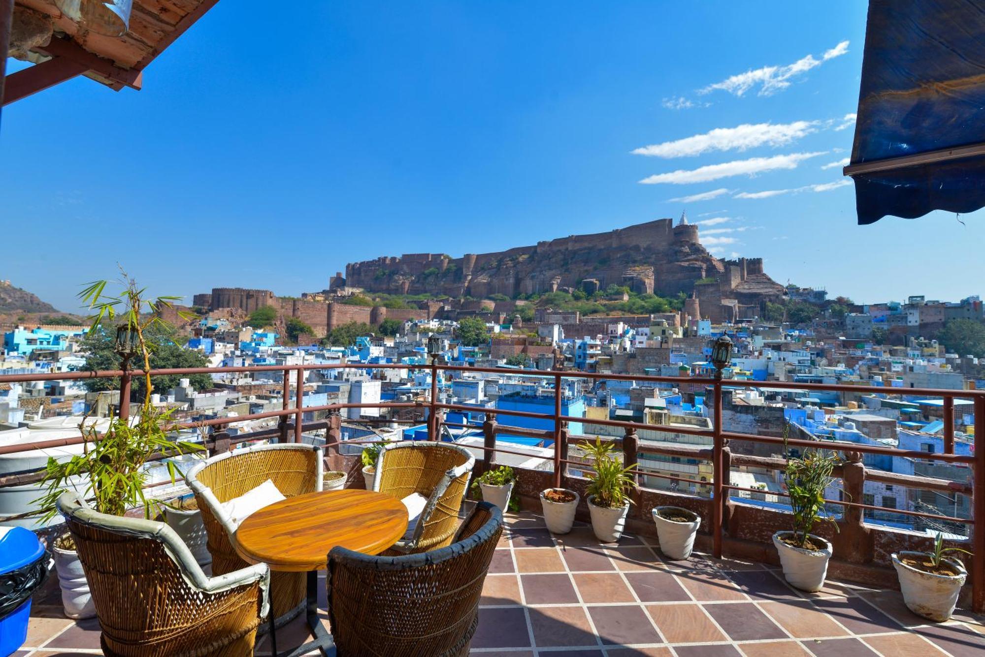 Отель Castle View Haveli Джодхпур Экстерьер фото