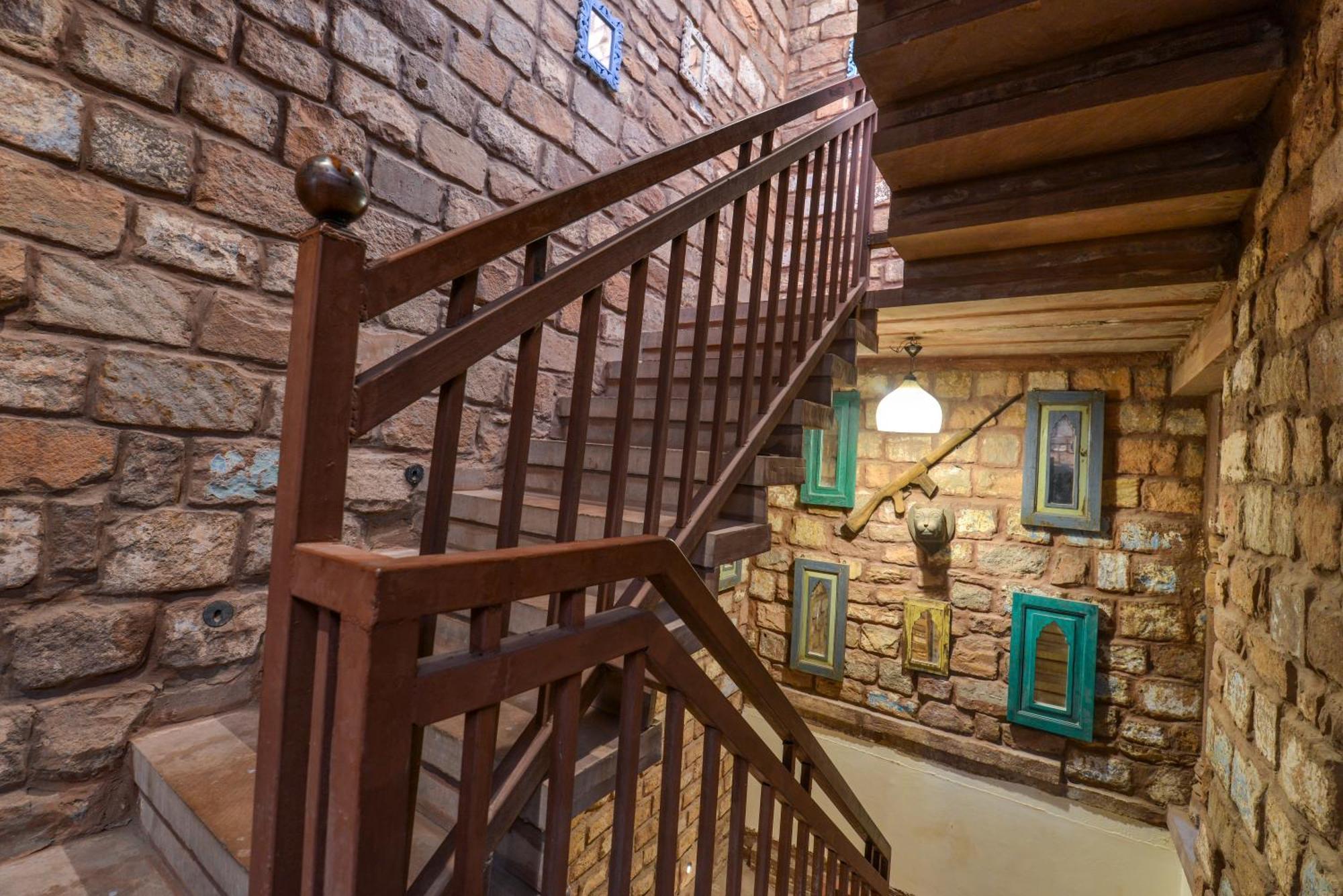 Отель Castle View Haveli Джодхпур Экстерьер фото