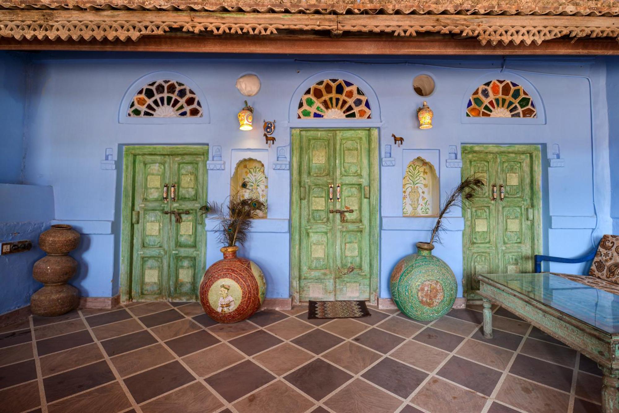 Отель Castle View Haveli Джодхпур Экстерьер фото