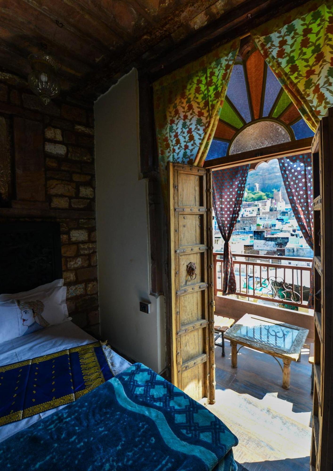 Отель Castle View Haveli Джодхпур Экстерьер фото